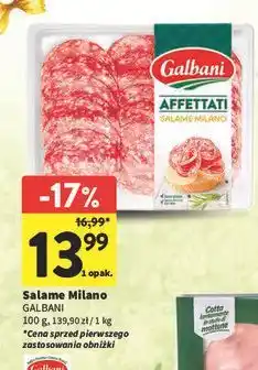Intermarche Salame milano Galbani oferta