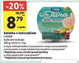Intermarche Sałatka z tuńczykiem w stylu azjatyckim Lisner La Tuna oferta