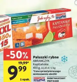 Intermarche Paluszki rybne kapitańskie Abramczyk oferta