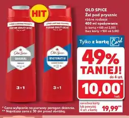 Kaufland Żel pod prysznic Old Spice Original oferta