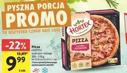 Intermarche Pizza z szynką i pieczarkami Hortex oferta