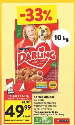 Intermarche Karma dla psa kurczak-warzywa Purina Darling oferta
