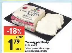 Intermarche Twaróg z bychawy półtłusty Lublanka oferta