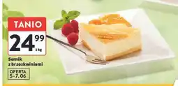 Intermarche Sernik z brzoskwiniami oferta