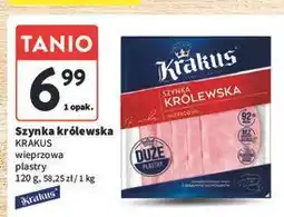 Intermarche Szynka królewska Krakus Animex oferta