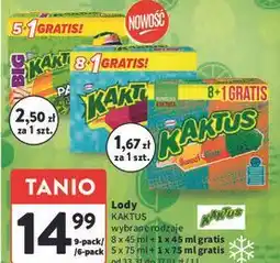 Intermarche Lody big jungle patec Nestle Kaktus oferta