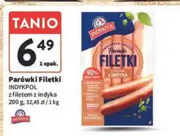 Intermarche Parówki filetki z indyka Indykpol oferta
