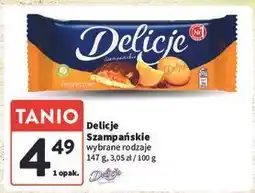 Intermarche Ciastka z galaretką pomarańczową Delicje Szampańskie oferta