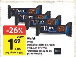 Intermarche Wafelek w ciemnej czekoladzie Eti Dare oferta