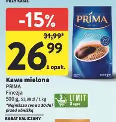 Intermarche Kawa Cafe Prima Finezja oferta