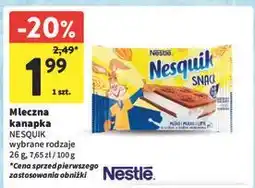 Intermarche Przekąska kakaowa Nesquik oferta