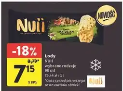 Intermarche Lód cream & anatolian pistachio Nuii oferta