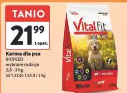 Intermarche Karma dla psa z wołowiną Biofeed Vitalfit oferta