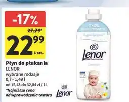 Intermarche Płyn do płukania cotton fresh Lenor Sensitive oferta