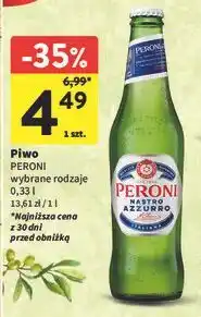 Intermarche Piwo Peroni Nastro Azzurro oferta