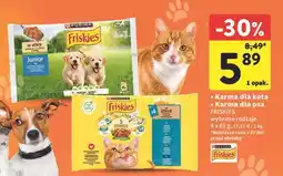Intermarche Karma dla psa junior z kurczakiem i marchewką w sosie Friskies Vitafit oferta