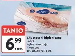 Intermarche Chusteczki higieniczne 4-warstwowe Labell oferta