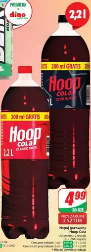 Dino Napój Hoop Cola Zero oferta