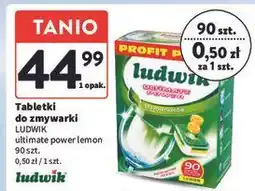 Intermarche Tabletki do zmywarki lemon Ludwik Ultimate Power oferta
