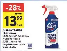 Intermarche Spray czyszczący Domestos Power Foam oferta