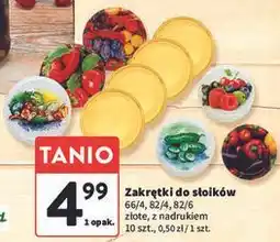 Intermarche Zakrętki do słoików 82 mm oferta