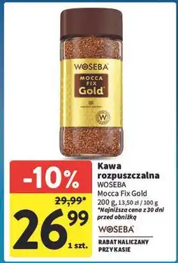Intermarche Kawa Woseba Mocca Fix Gold oferta