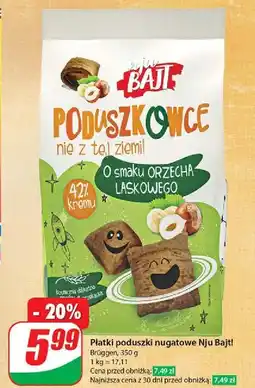 Dino Płatki poduszkowce orzech laskowy Bruggen Nju Bajt oferta