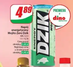 Dino Napój energetyczny mojito zero Wk Dzik oferta