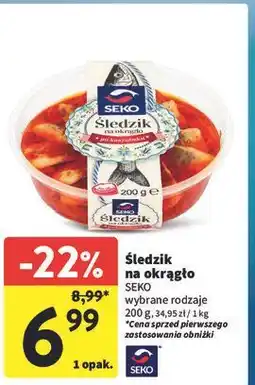 Intermarche Śledzik na okrągło po kaszubsku Seko oferta