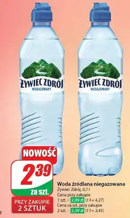 Dino Woda niegazowana Żywiec Zdrój oferta