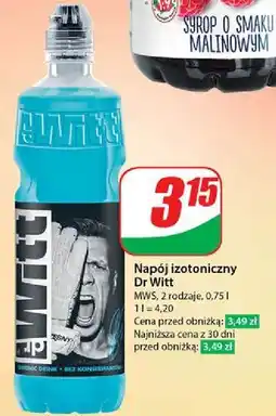 Dino Napój izotoniczny niebieski Dr Witt oferta
