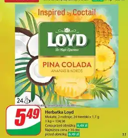 Dino Herbata pina colada Loyd Tea The Magic Experience oferta