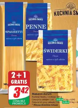 Dino Makaron świderki Kuchnia Smaku oferta