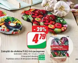 Dino Zakrętki do słoików fi 82/6 Browin oferta