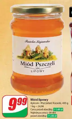 Miód pszczeli lipowy Pasieka Kujawska