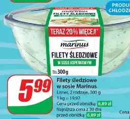 Dino Filety śledziowe w sosie koperkowym Marinus oferta