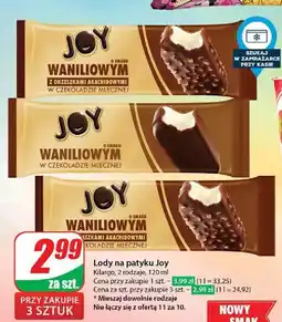 Dino Lody waniliowe w czekoladzie mlecznej Augusto Joy oferta