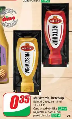 Dino Ketchup łagodny Roleski oferta