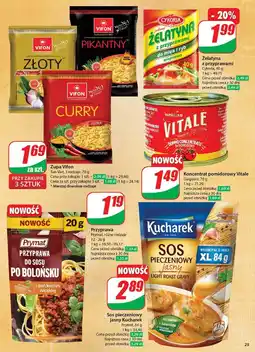 Dino Żelatyna wieprzowa z przyprawami do mięs i ryb Cykoria oferta