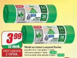 Dino Worki na śmieci z uszami 60l Paclan oferta