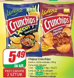 Dino Chipsy pieczone żeberka Crunchips oferta