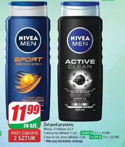 Dino Żel pod prysznic Nivea Men Active Clean oferta