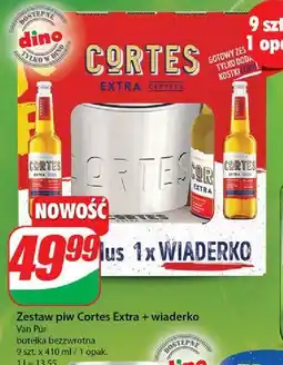 Dino Zestaw 9 piw + wiaderko Cortes oferta