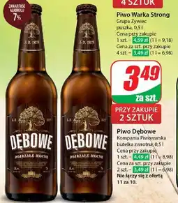 Dino Piwo Dębowe Mocne oferta