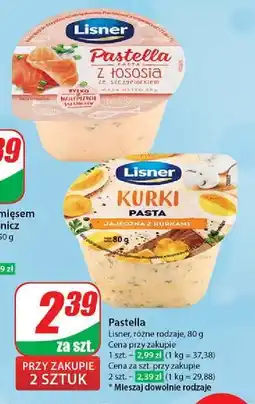 Dino Pasta jajeczna z kurkami Lisner Pastella oferta
