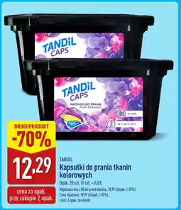 ALDI Kapsułki do prania kolorów TANDIL oferta