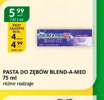 Eurocash Cash & Carry Pasta do zębów Blend-a-med oferta