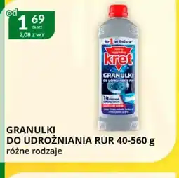 Eurocash Cash & Carry Granulki do udrożniania rur Kret oferta