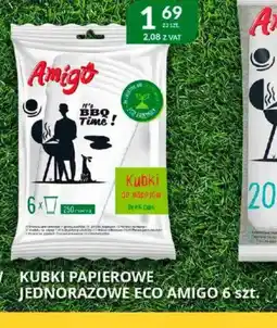 Eurocash Cash & Carry Kubki papierowe jednorazowe Eco Amigo oferta