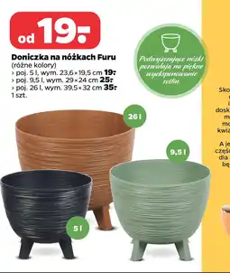 Netto Doniczka na nóżkach Furu oferta